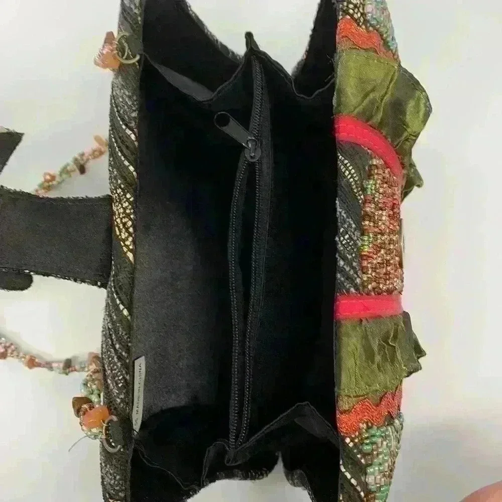 BEADED bag- GORGEOUS!! See video - Picture 2 of 10